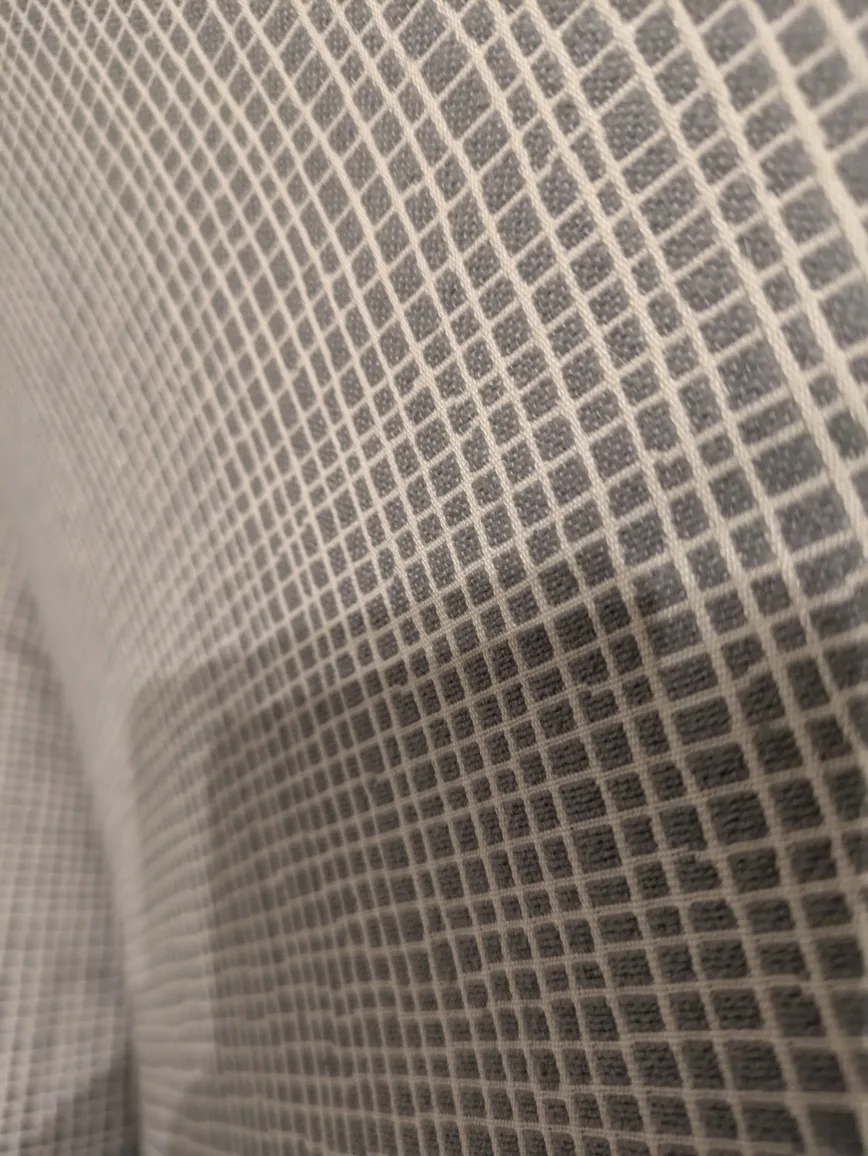 West Elm greige patterned slipper chairs image indicator(7)