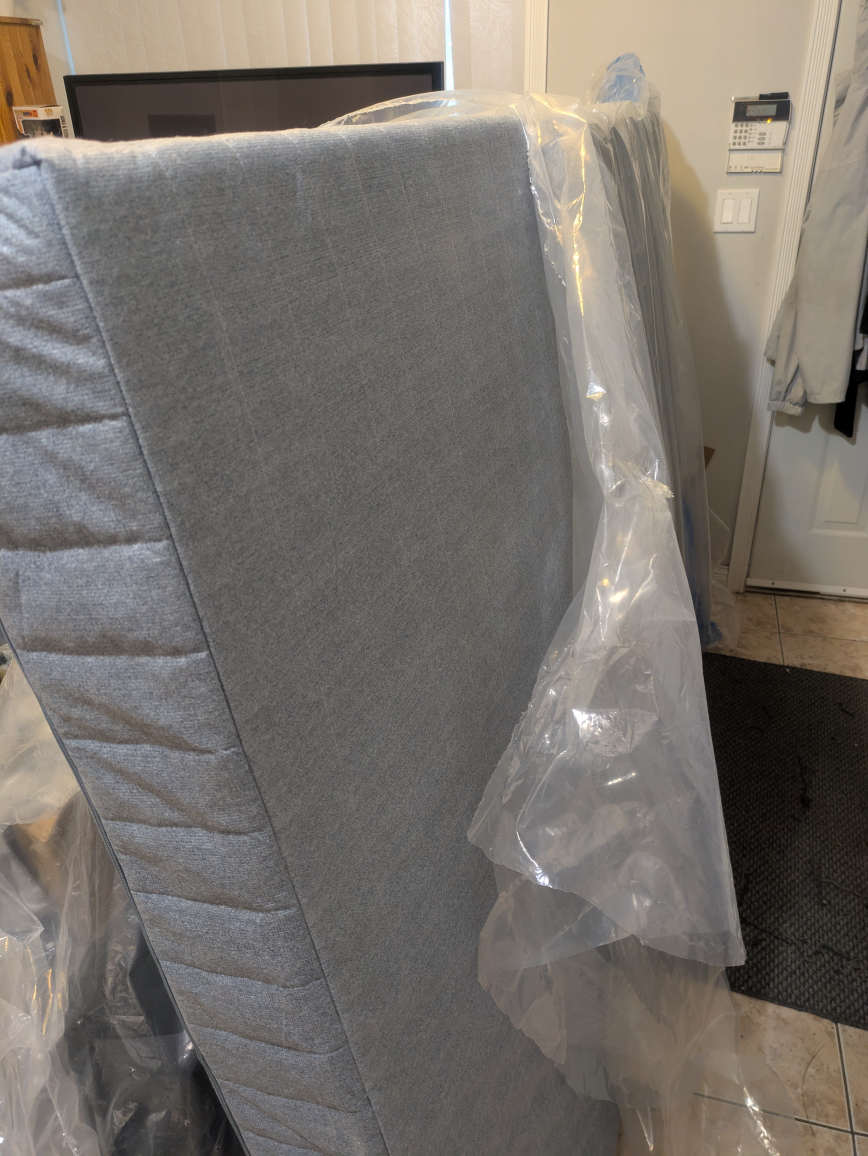Ikea queen spring mattress 6" like new firm