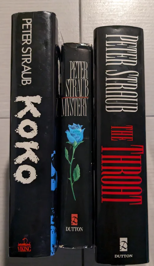Peter Straub Mystery, Koko, and The Throat - hardcover Novels image indicator(4)