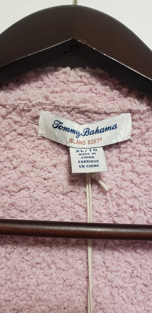 Tommy Bahamas lavender cardigan with oversized front pocket - photo 4