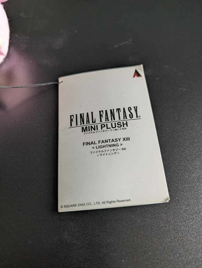 Official Final Fantasy (XIII) Mini Plush - Lighting (read bio) image indicator(3)