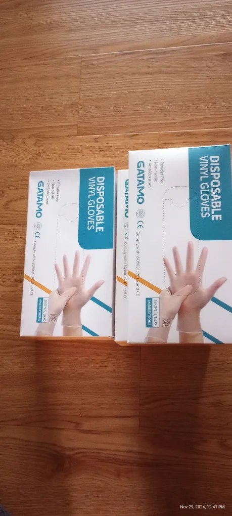 Disposable Vinyl Gloves image indicator(3)