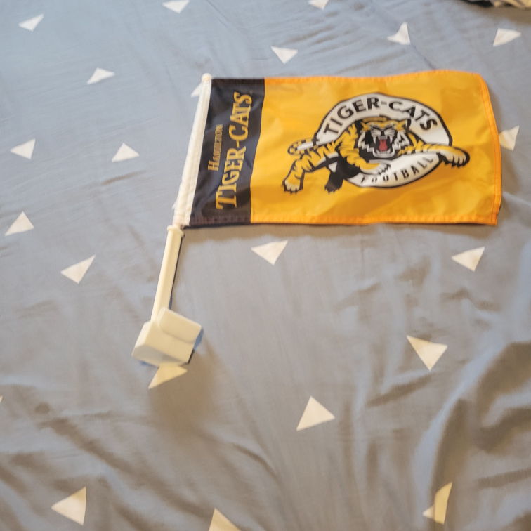 Hamilton Tiger-Cats Car Flag