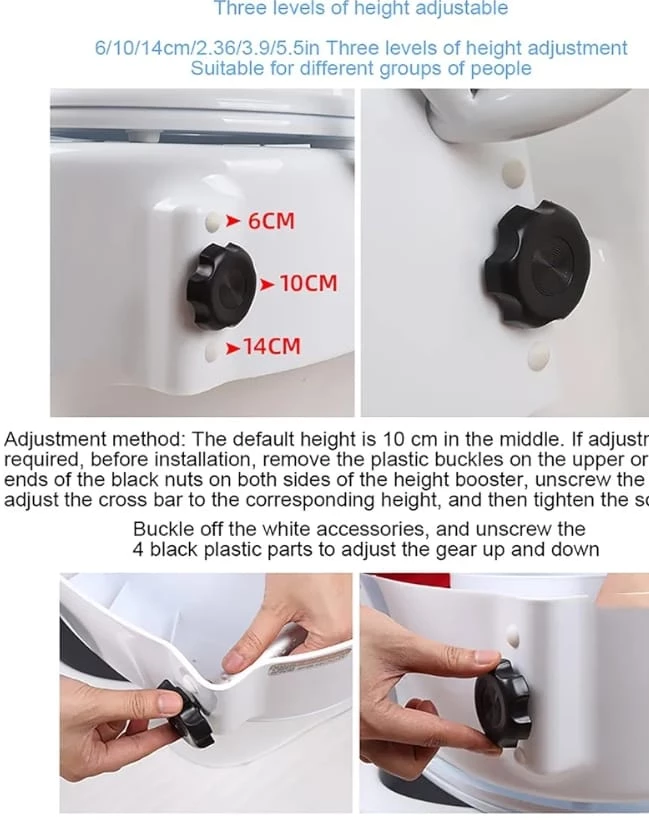 Toilet Seat with Armrests - photo 4