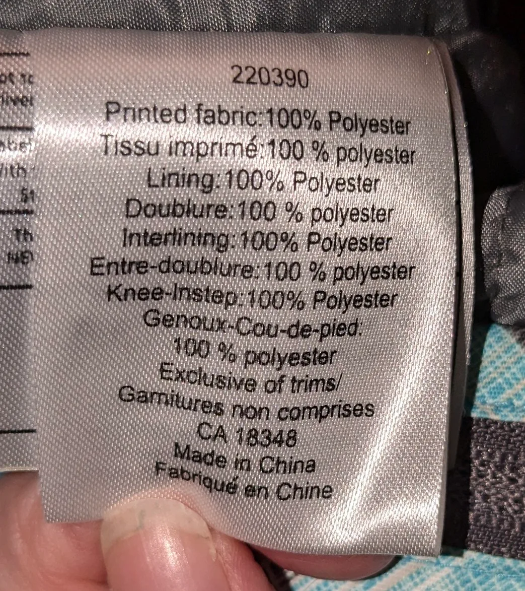 CRUSH Girls' Size 12 Blue & Black Snow Pants (Costco) #freecycle image indicator(4)