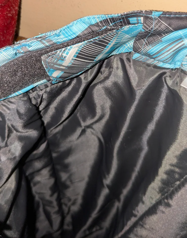 CRUSH Girls' Size 12 Blue & Black Snow Pants (Costco) #freecycle image indicator(7)