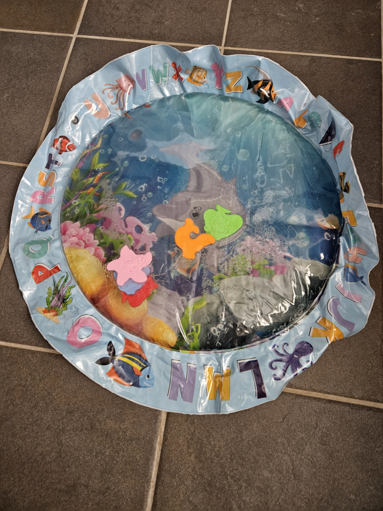 Inflatable tummy time Water Mat
