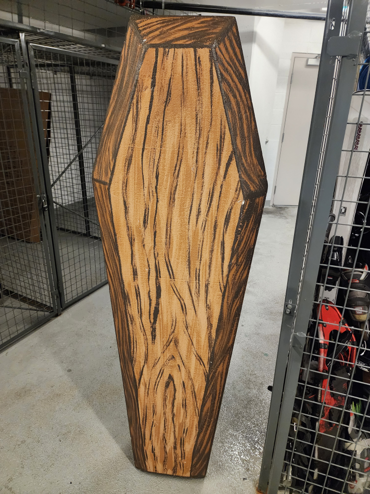 Halloween Coffin Prop