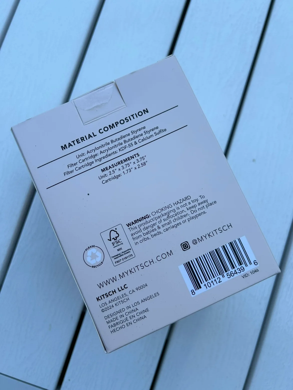 NEW/ Kitsch Shower Filter - Chrome image indicator(3)