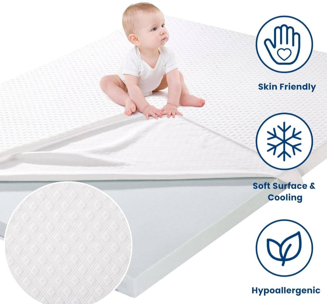 sealed- 3 Inch Cooling Gel Memory Foam Mattress Topper Full