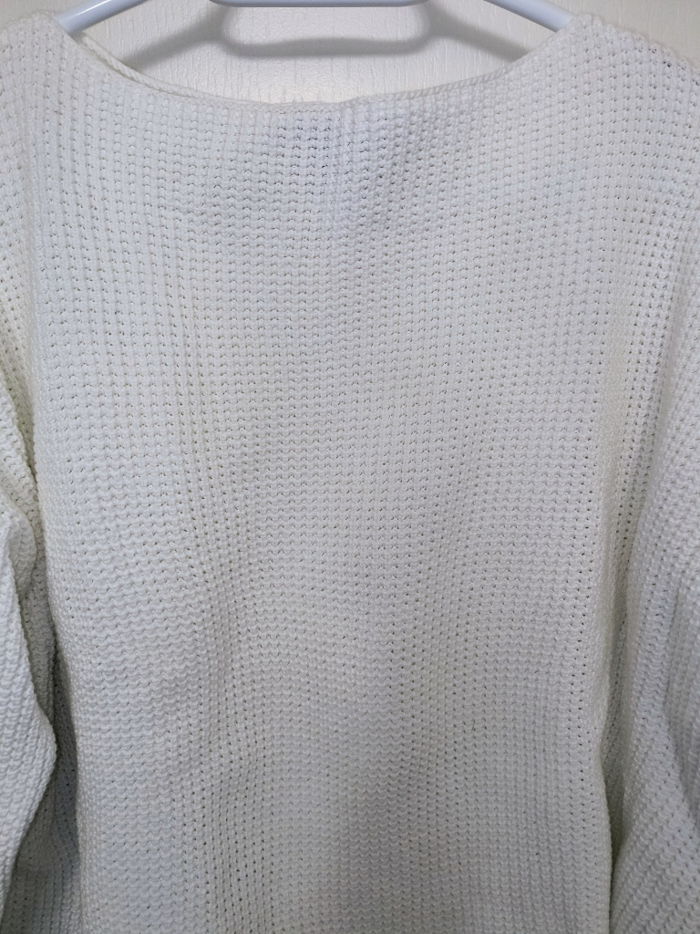 French Connection White Knit Sweater - photo 4