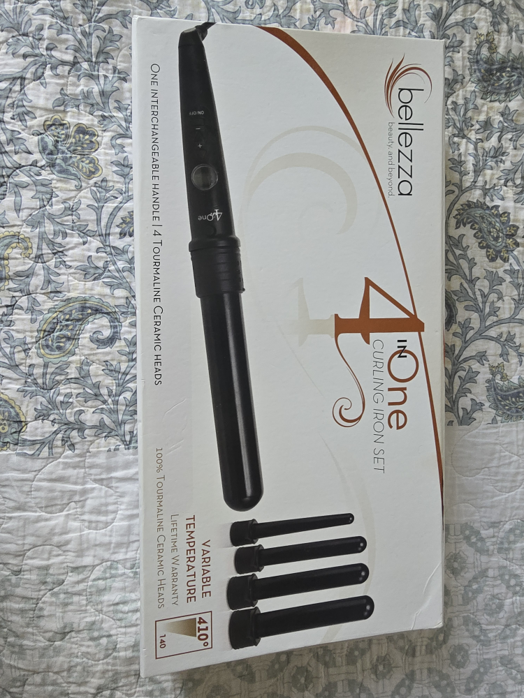Bellezza 4 in 1 Curling Iron Set