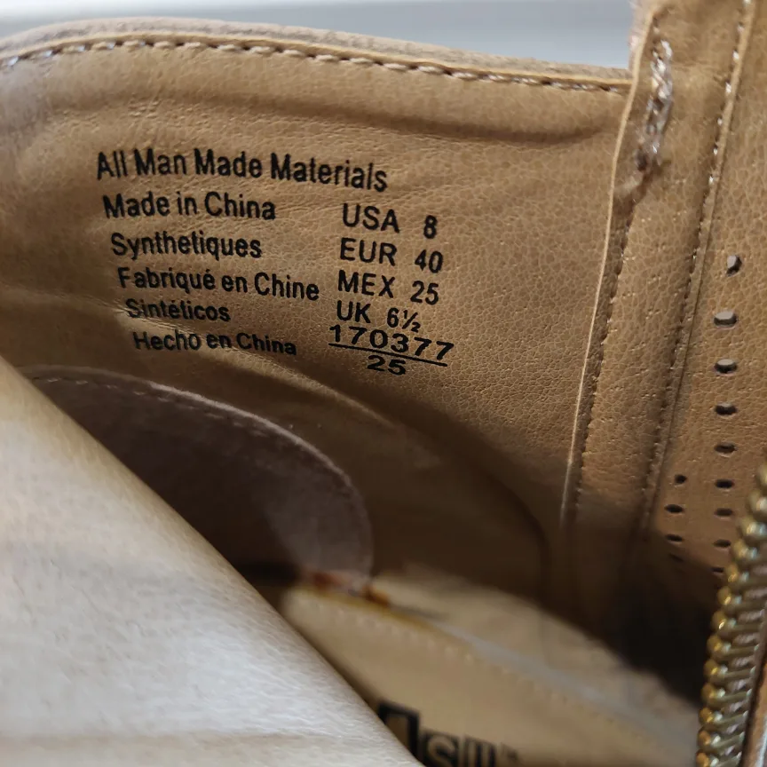 Brash Open Toe Women's Booties Size 8 US image indicator(4)