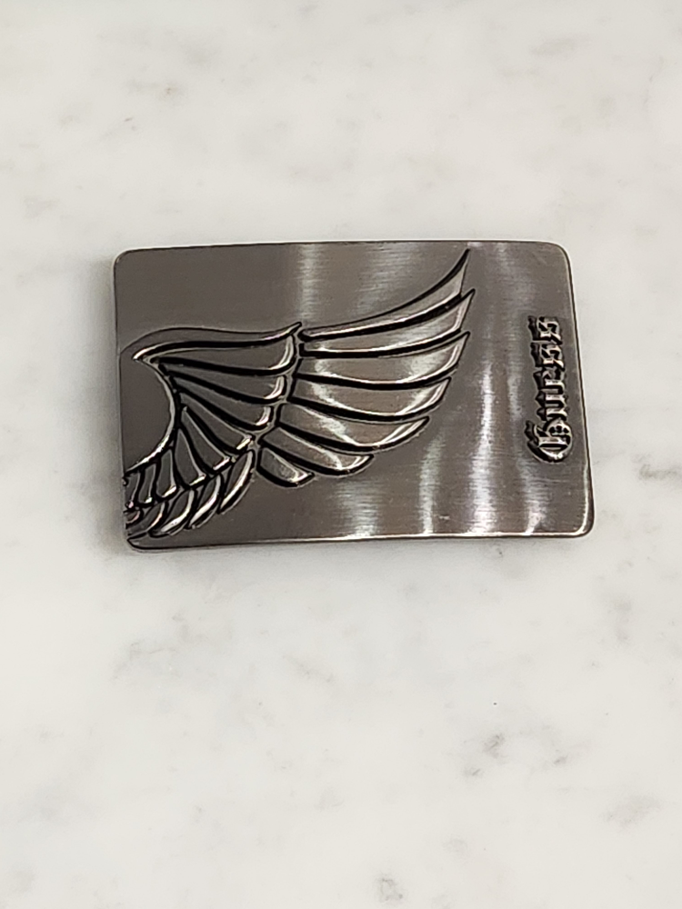 Guesd Metal Belt Buckle with Wings