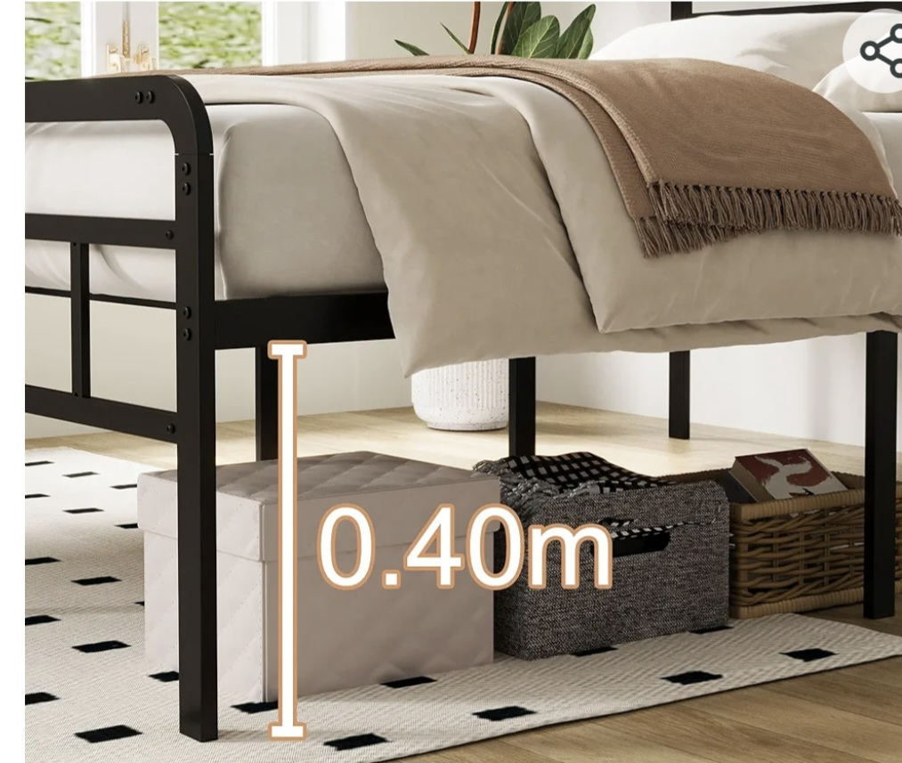 Metal Platform Bed Frame queen - photo 5