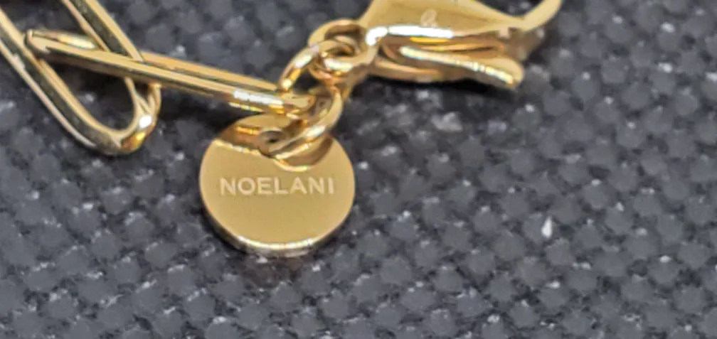 Gold Chain Malachite Bracelet image indicator(4)