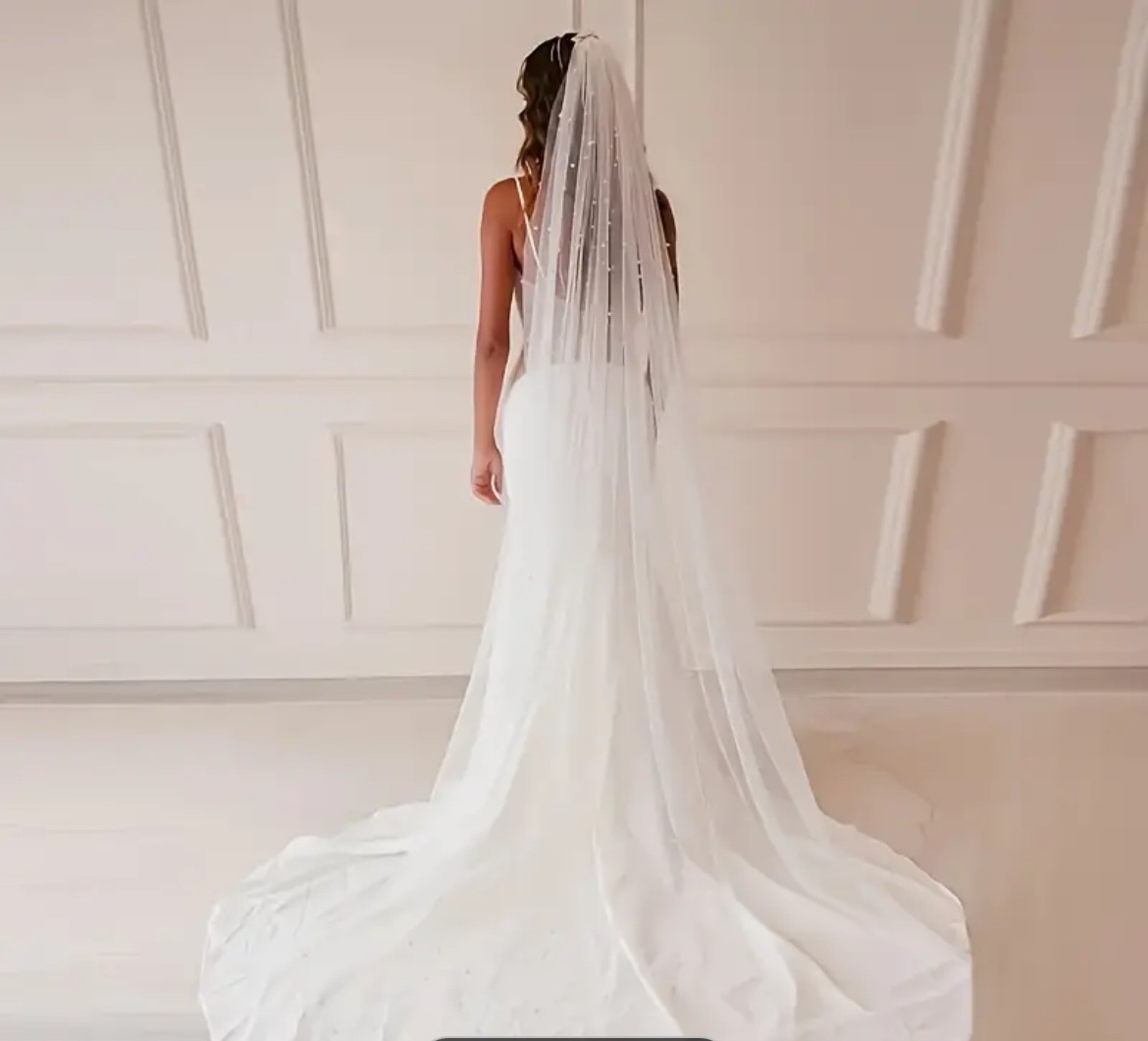 Wedding Veil with Pearls