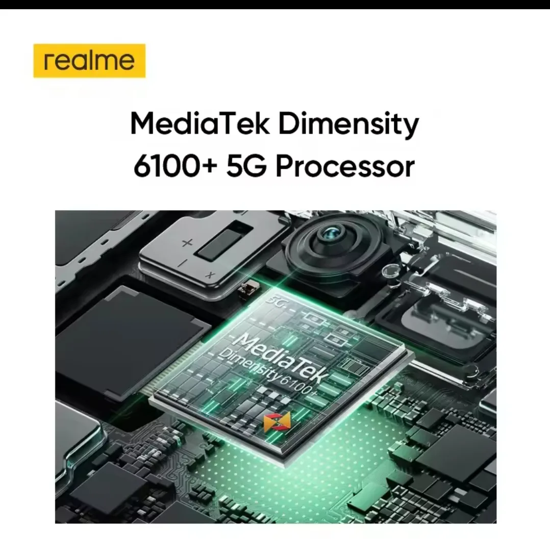 Realme 12x 5G 8GB+256GB Black image indicator(5)