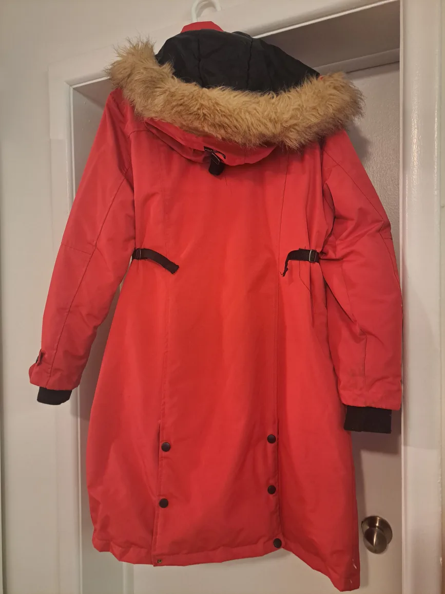 Canada Goose Red Winter Coat thumbnail