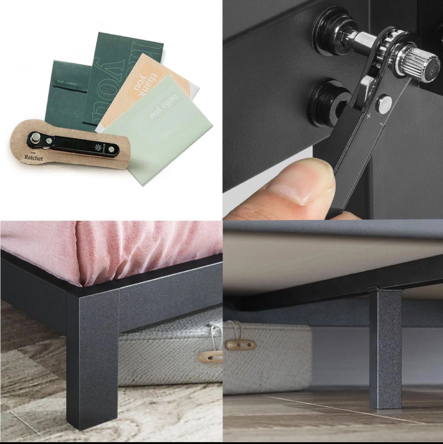 Metal Bed Frame - Queen
