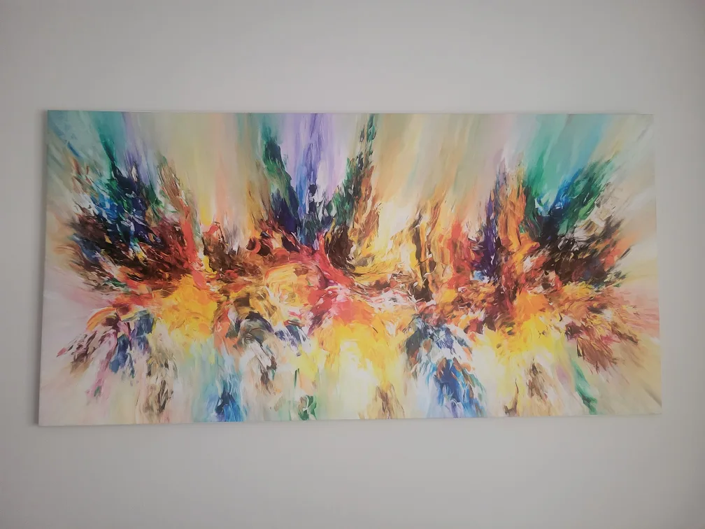 Abstract Painting on Canvas thumbnail