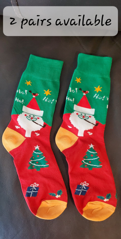 Christmas-themed Socks Part 2