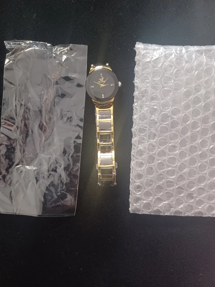 Orlando Women's Quartz Watch Black and Gold image indicator(5)