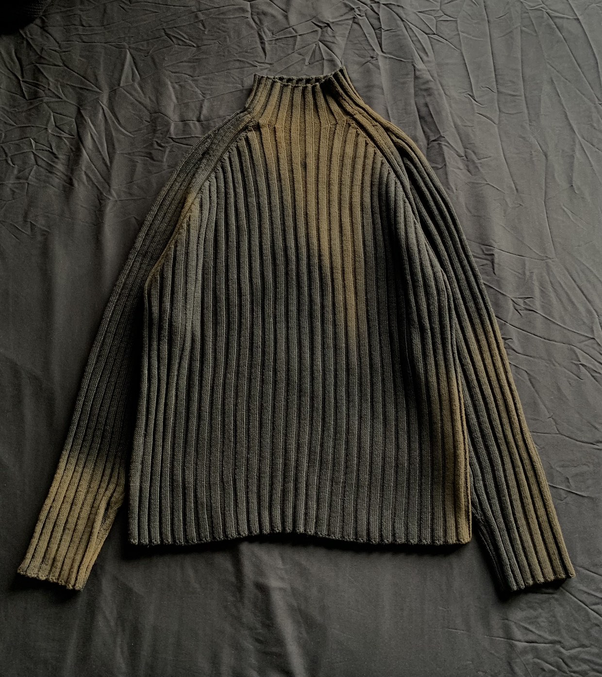 Ribbed Dye Jumper Sweater