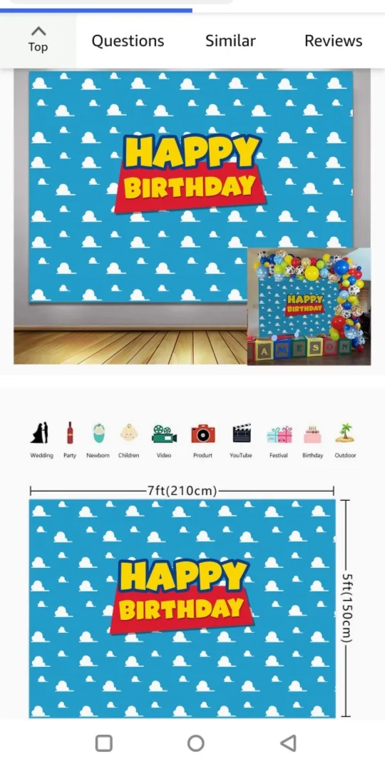 Toy Story Party Decorations image indicator(2)