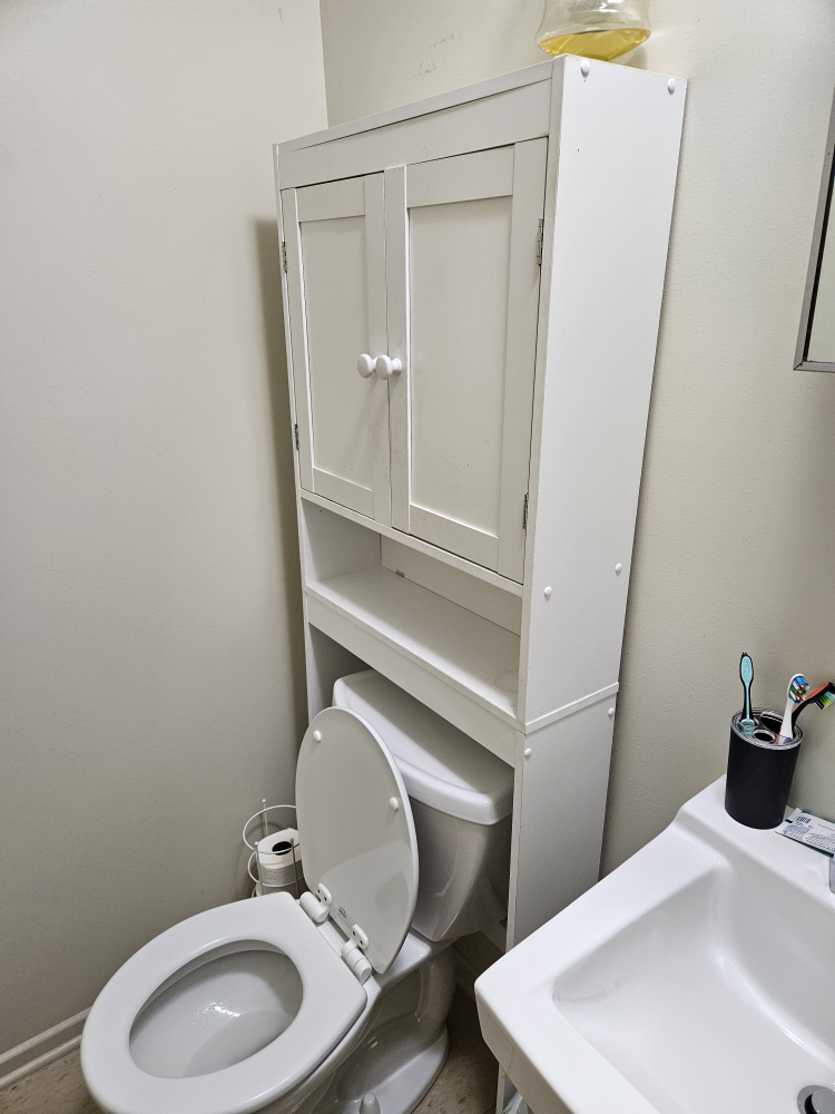 White Bathroom Cabinet