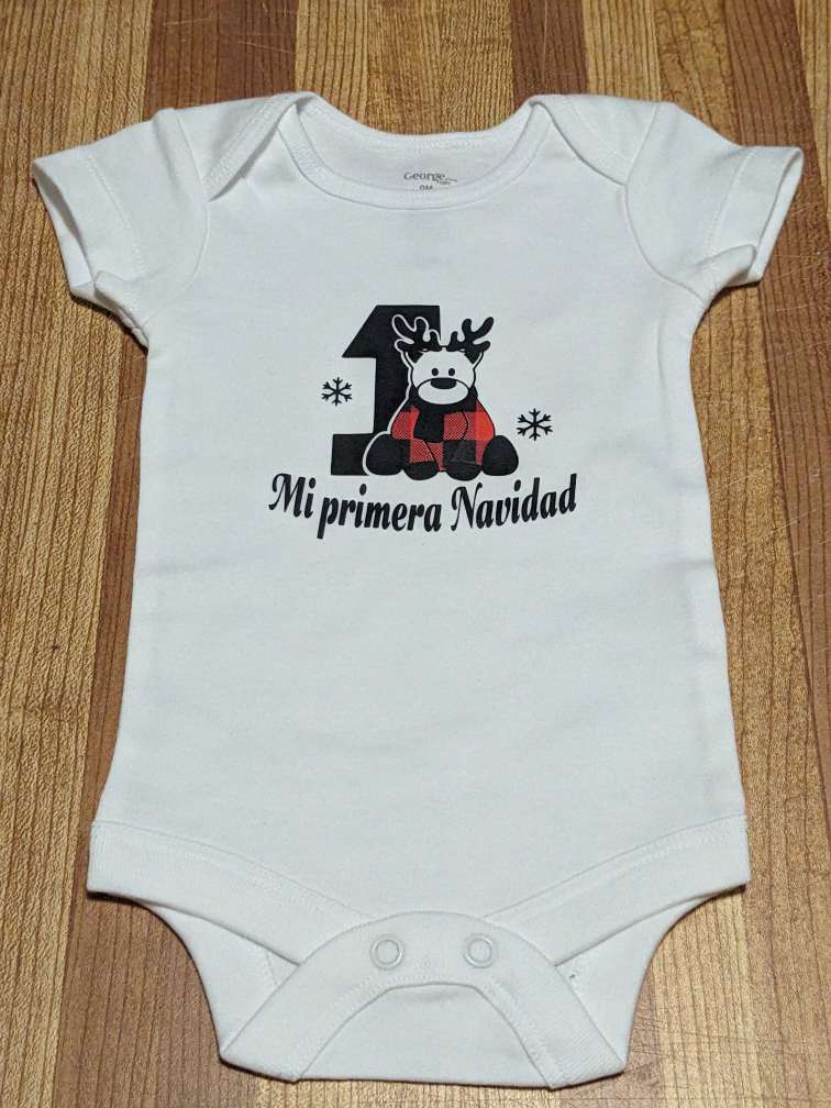 Baby's First Christmas Bodysuits - photo 4
