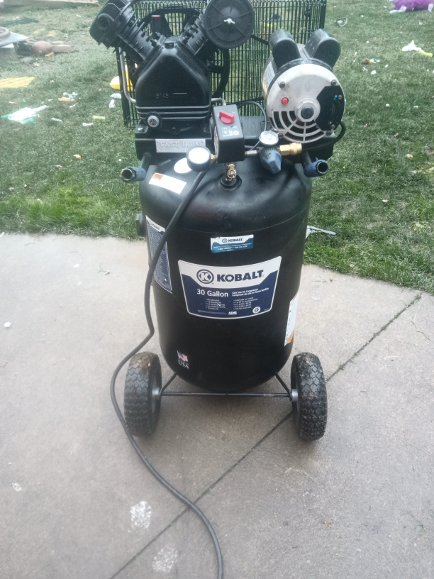 Kobalt 30 Gallon Air Compressor