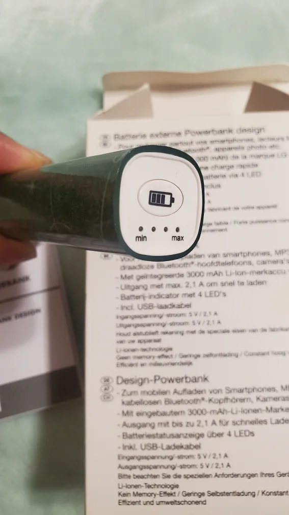 Silvercrest Portable Power Bank #freecycle image indicator(3)