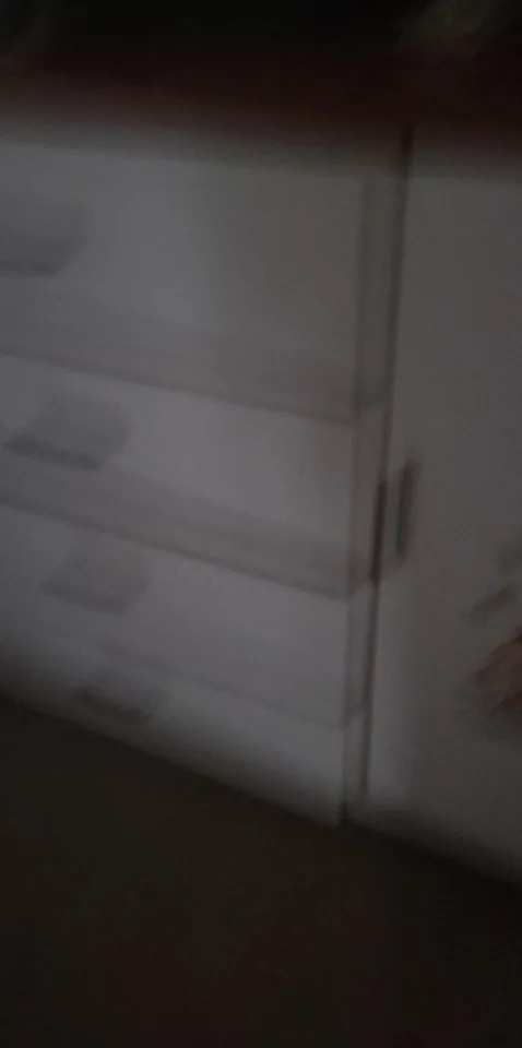 White Plastic Drawer Unit