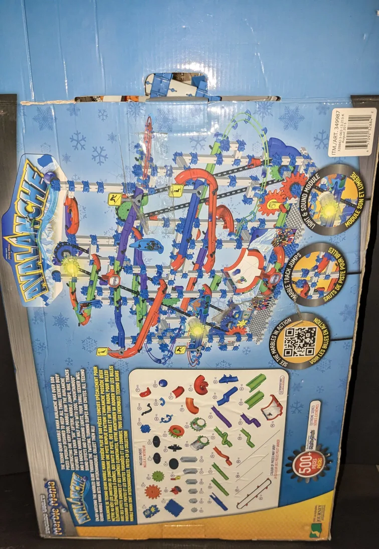 Avalanche Marble Run - 500 pcs - Lights & Sound OBO image indicator(2)