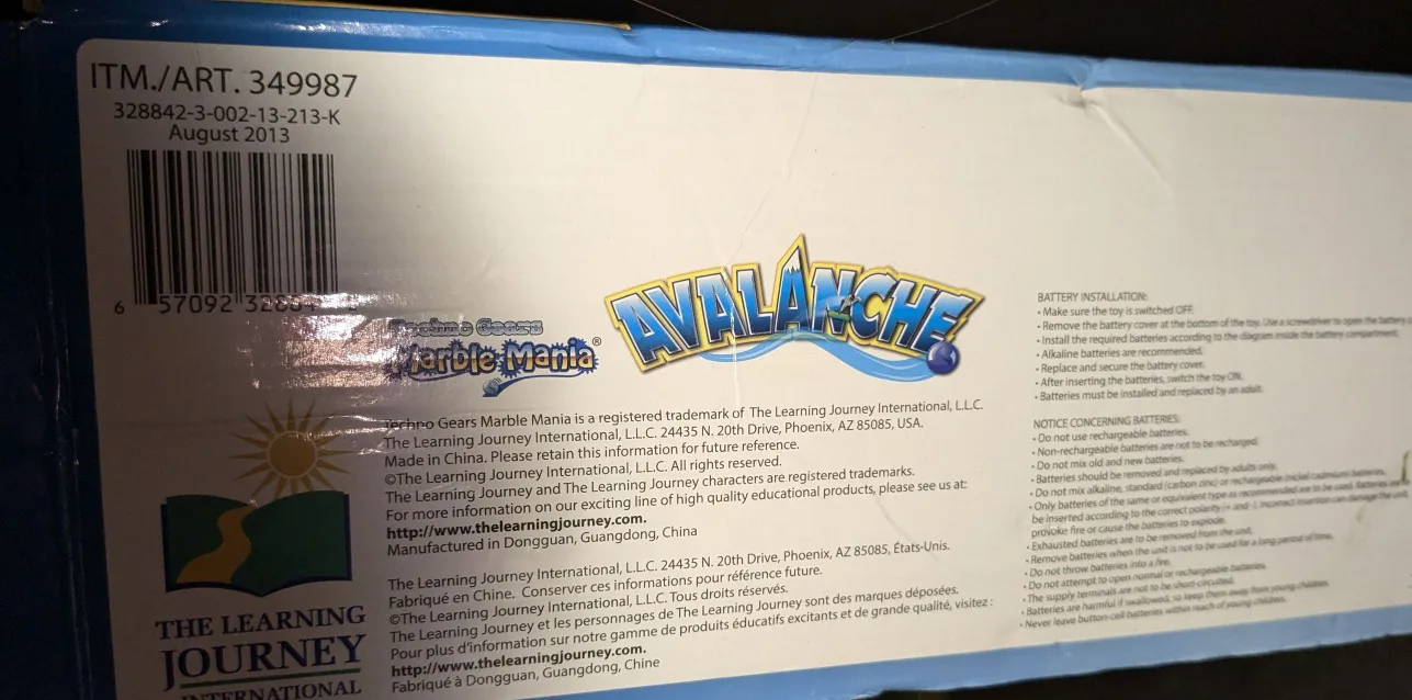 Avalanche Marble Run - 500 pcs - Lights & Sound OBO image indicator(6)