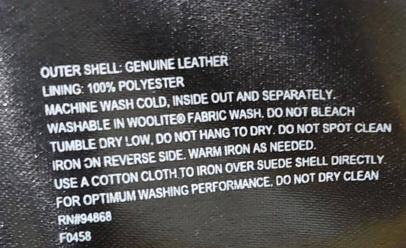 Dressy Light Black Suede Bernardo Jacket Large image indicator(9)