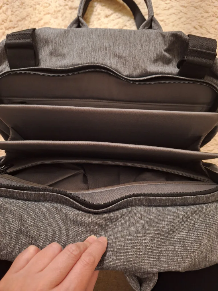 Côte&Ciel  Grey  Laptop bag image indicator(2)