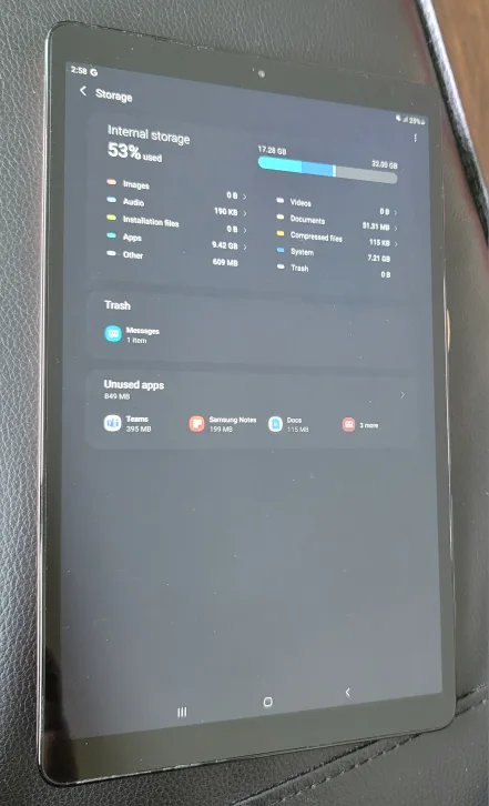 Samsung Galaxy Tab A Tablet image indicator(3)