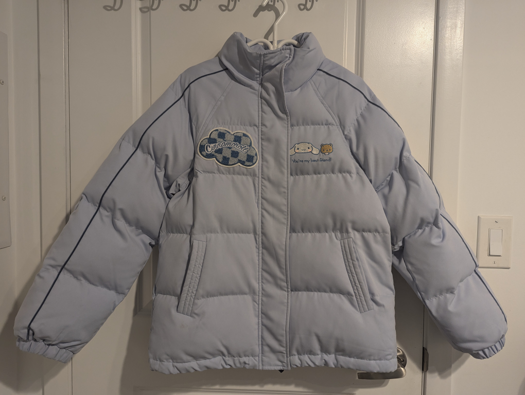 Cinnamoroll Puffer Jacket