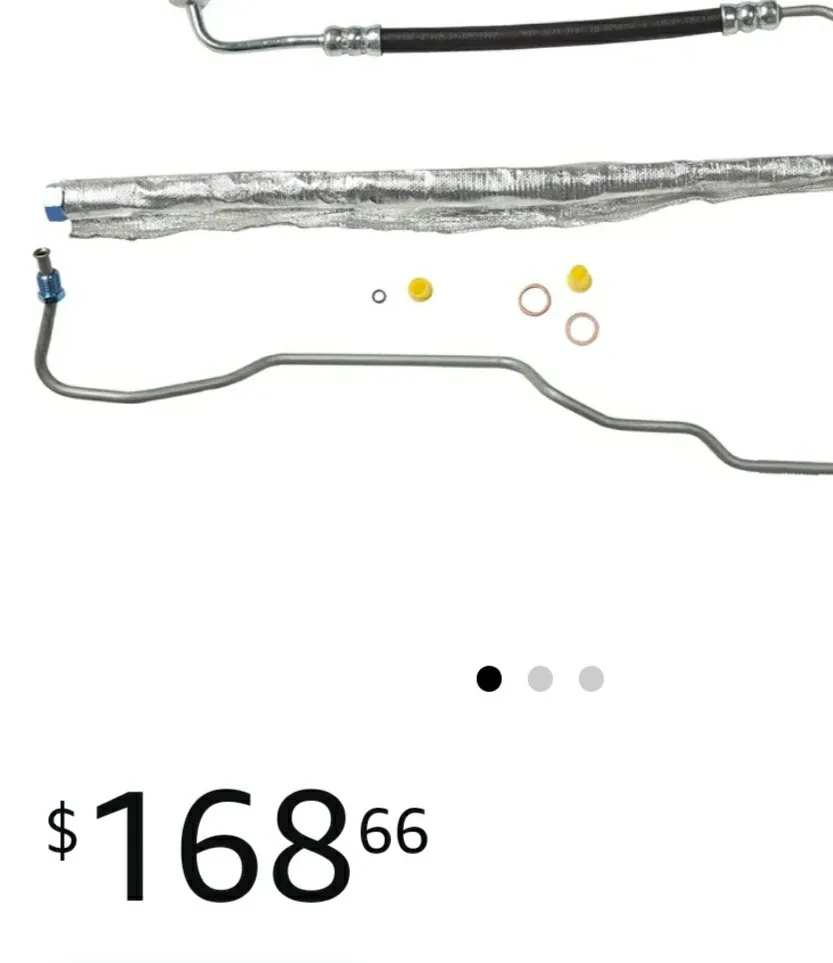 New Edelmann 92415 Power Steering Pressure Hose image indicator(3)