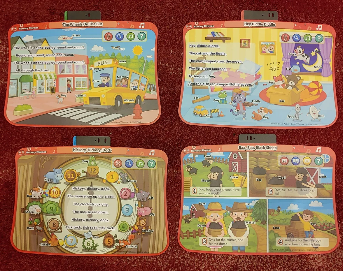 Vtech touch & learn activity desk deluxe - English edition image indicator(7)