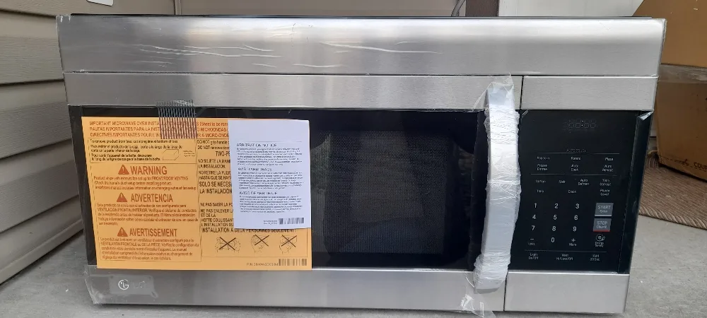 LG 1.7 cu. ft. Stainless-steel Over-the-range Microwave image indicator(6)