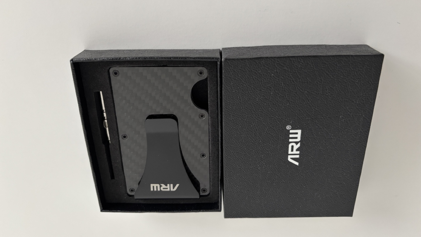 ARW Carbon Fibre Minimalist Wallet