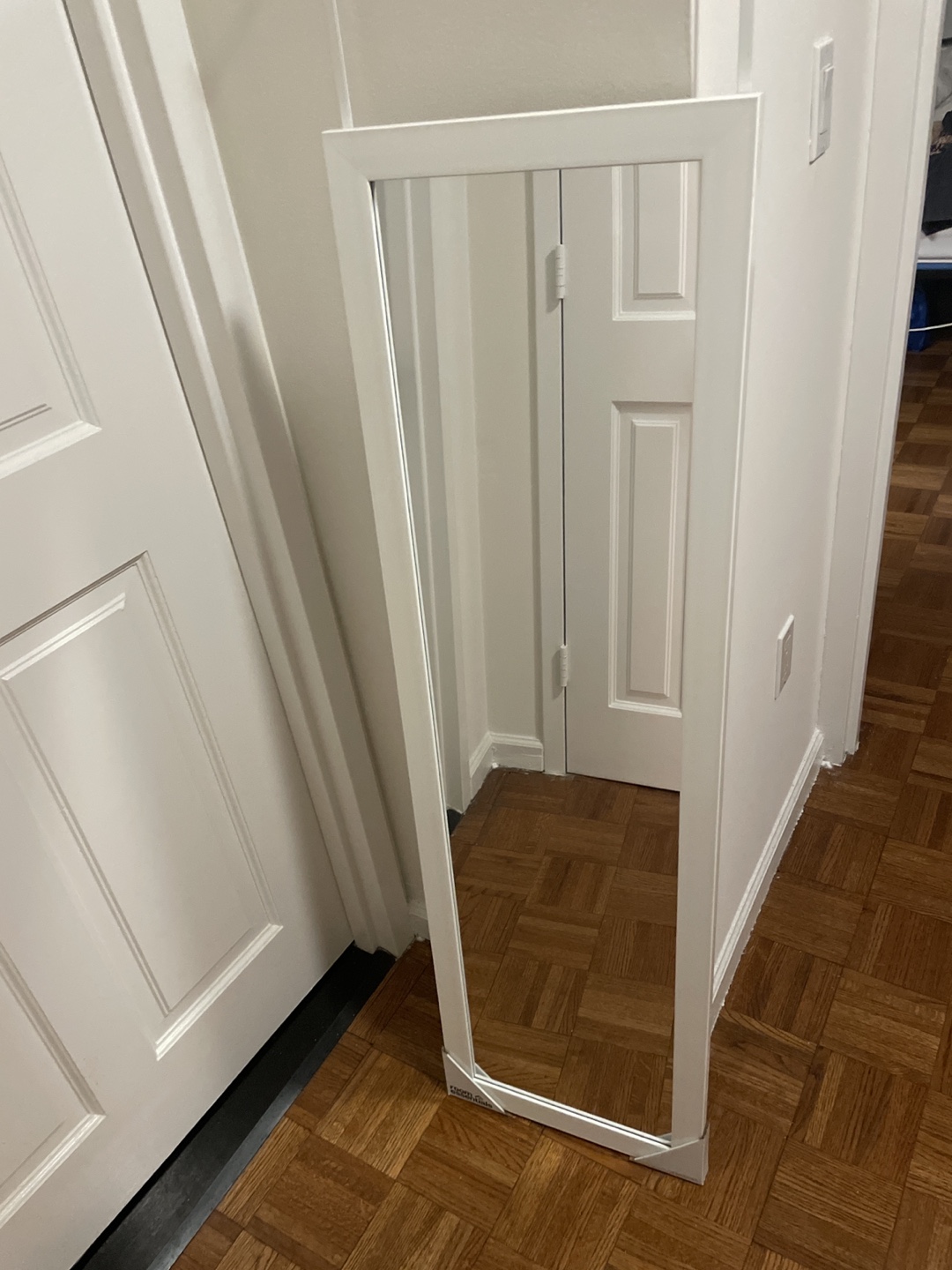 Full Length Mirror White Frame