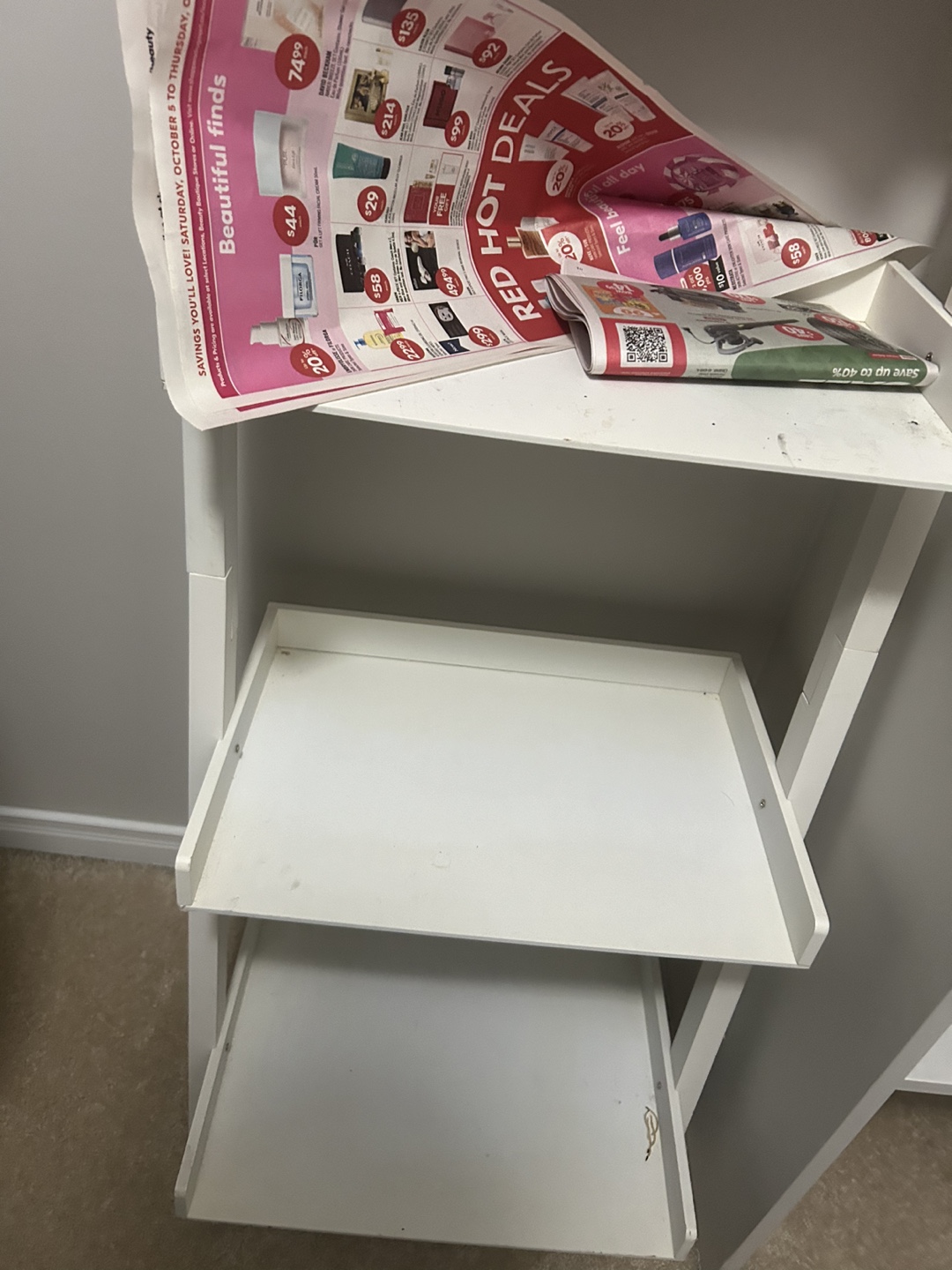 White Ladder Shelf - photo 4