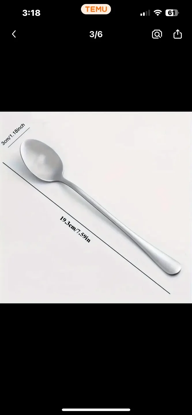 Set of 5 Engraved Spoons image indicator(5)