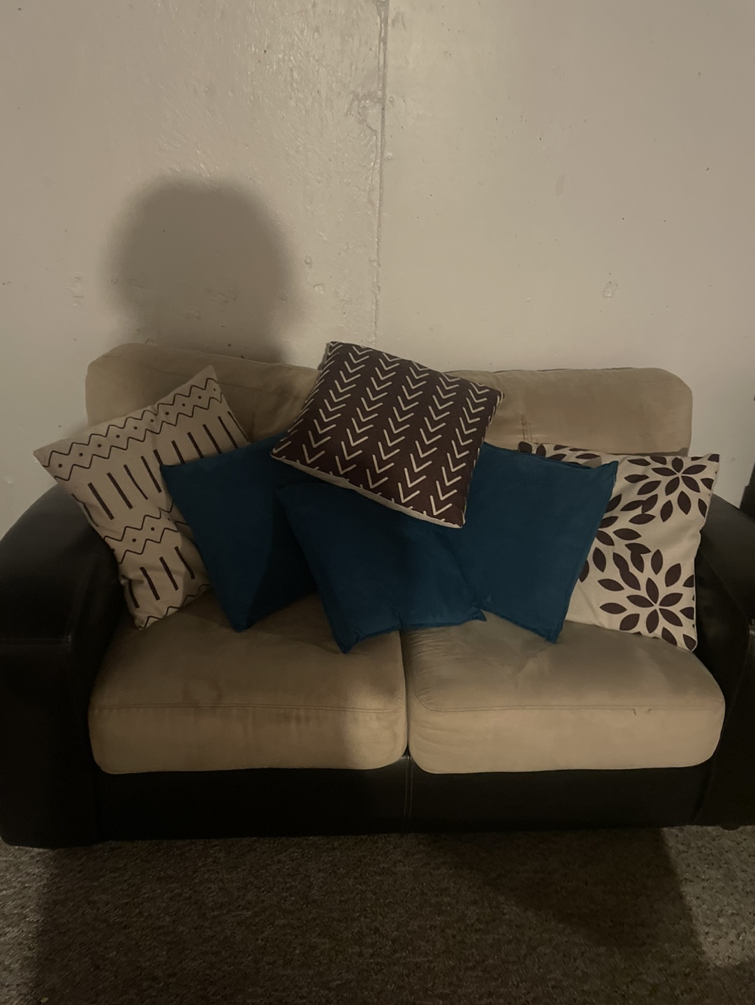 Loveseat and recliner