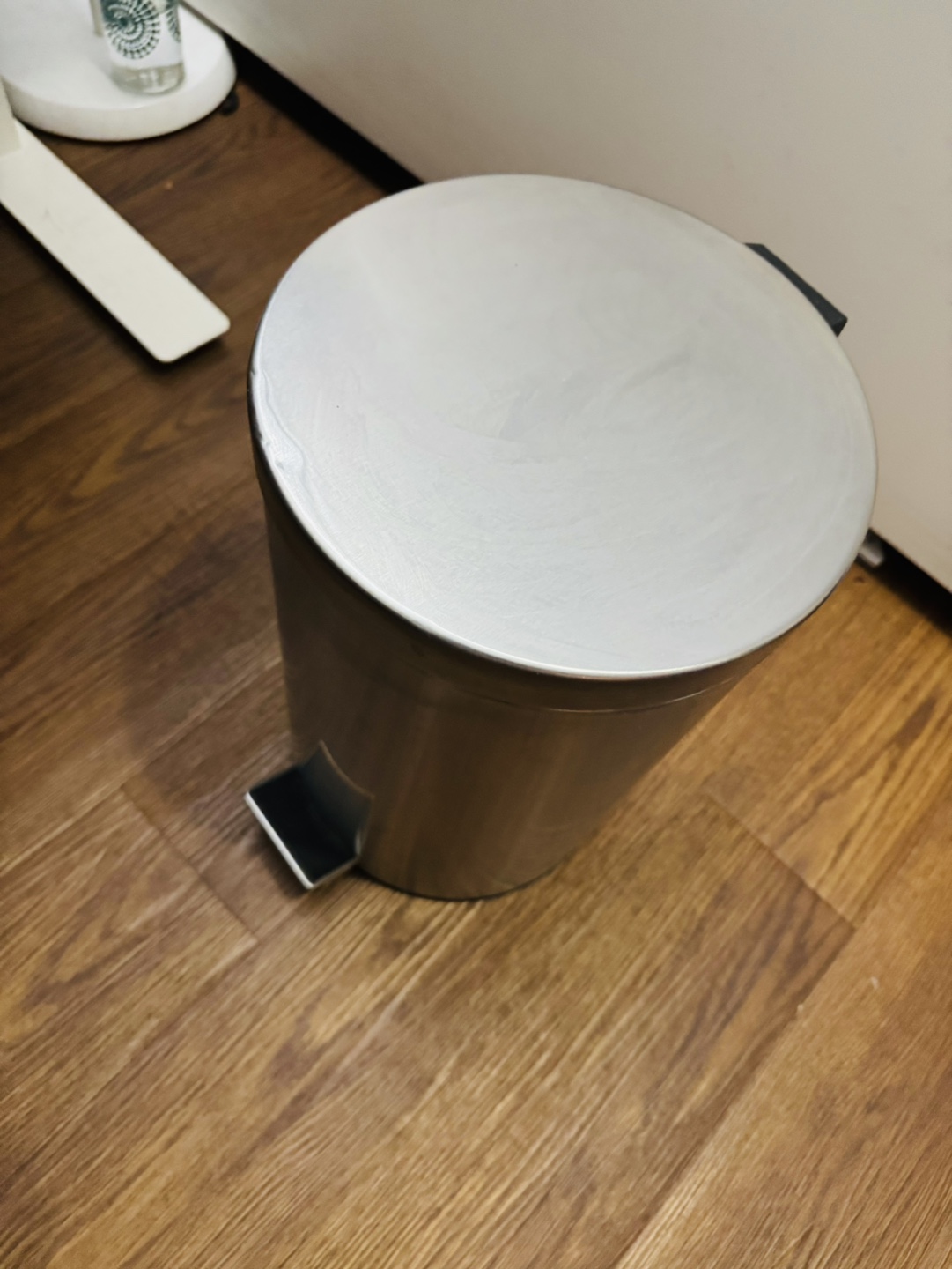 SMALL Stainless Steel Step Can / trash bin / garbage bin - photo 2