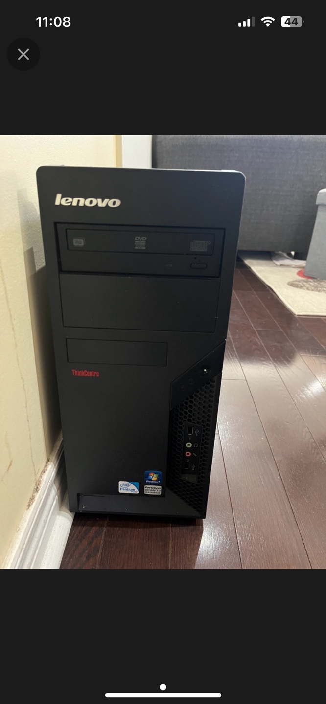 Lenovo ThinkCentre Desktop Computer CPU